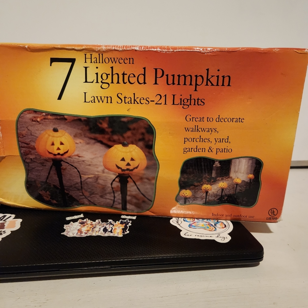 Halloween pumpkin blow molds NO STAKES!